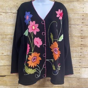 Vintage Storybook Knits Wildflower size large